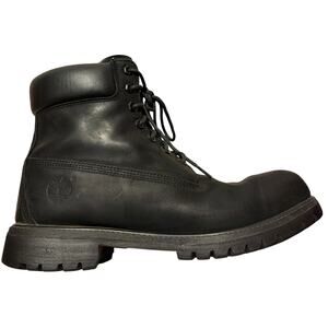 Timberland 6” 10073 Mens 11 Black NuBuck Leather Waterproof PrimaLoft 400g Boots
